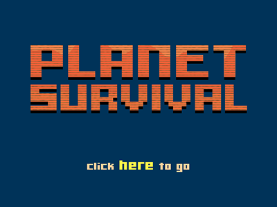 Planet Survival - Title Screen