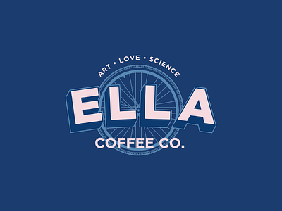 Ella Coffee Company branding