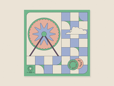 Mulberry House - Album Cover album cover design illustration type vector
