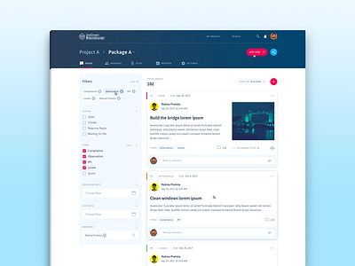 Issue Tracker for Construction Project