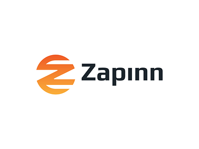 Zappin Logo Design brand branding design icon identity logo logomark mark