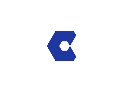 C Logo branding clean design designer golden ratio icon identity logo monogram negative space