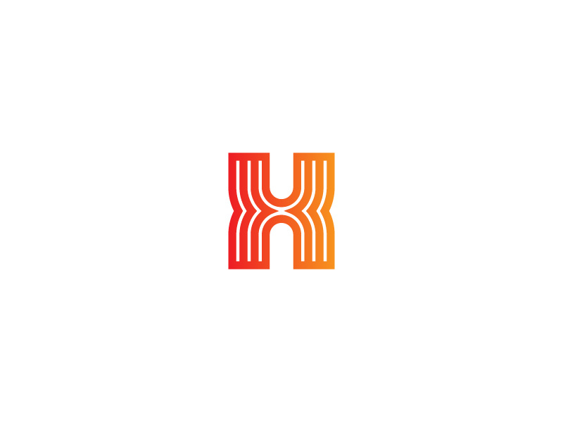 Line H Logo by Sebastian on Dribbble