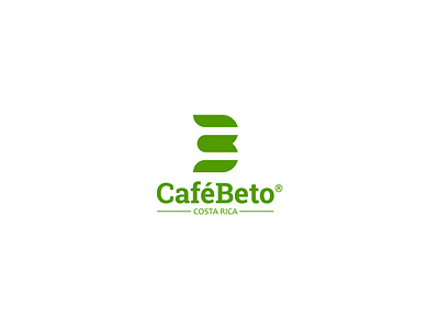 Café Beto Logo Design awesome brand branding clean color cool design designer golden ratio icon identity illustrator letter logo logo design logotype minimal monogram negative space new