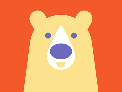 Bear potrait bear illustration potrait profile