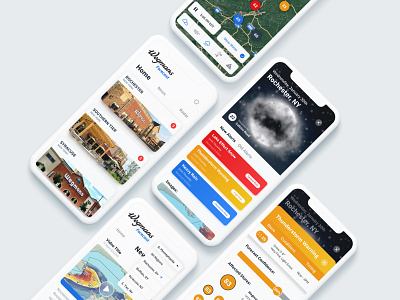 Wegmans Weather branding ui ux
