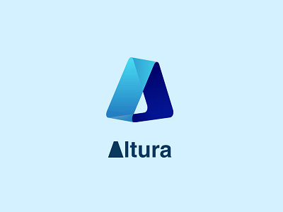 Altura Logo concept branding design logo