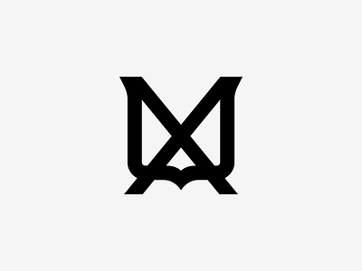Birds + Crest + M birds brand identity branding crest mark monogram school symbol