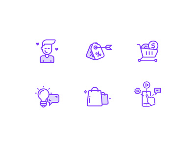 Illustration icon set