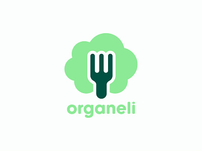 Logo design for Neli (Organeli) branding catering design illustration logo logodesign organic