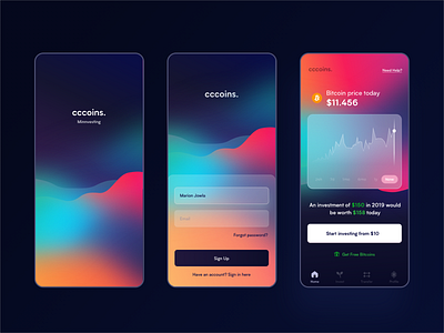 Cccoins - Bitcoin Investment Application #exploration by Anggit Yuniar ...