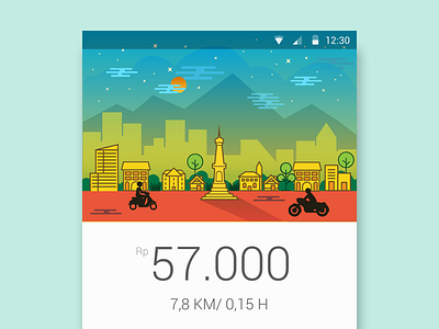 App Illustration city flat illustration ui user interface ux