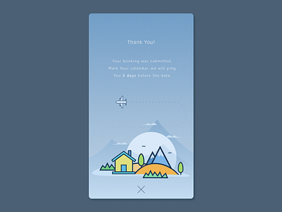 Greeting Screen airbnb backpacker book greeting home illustration onboarding rent travel
