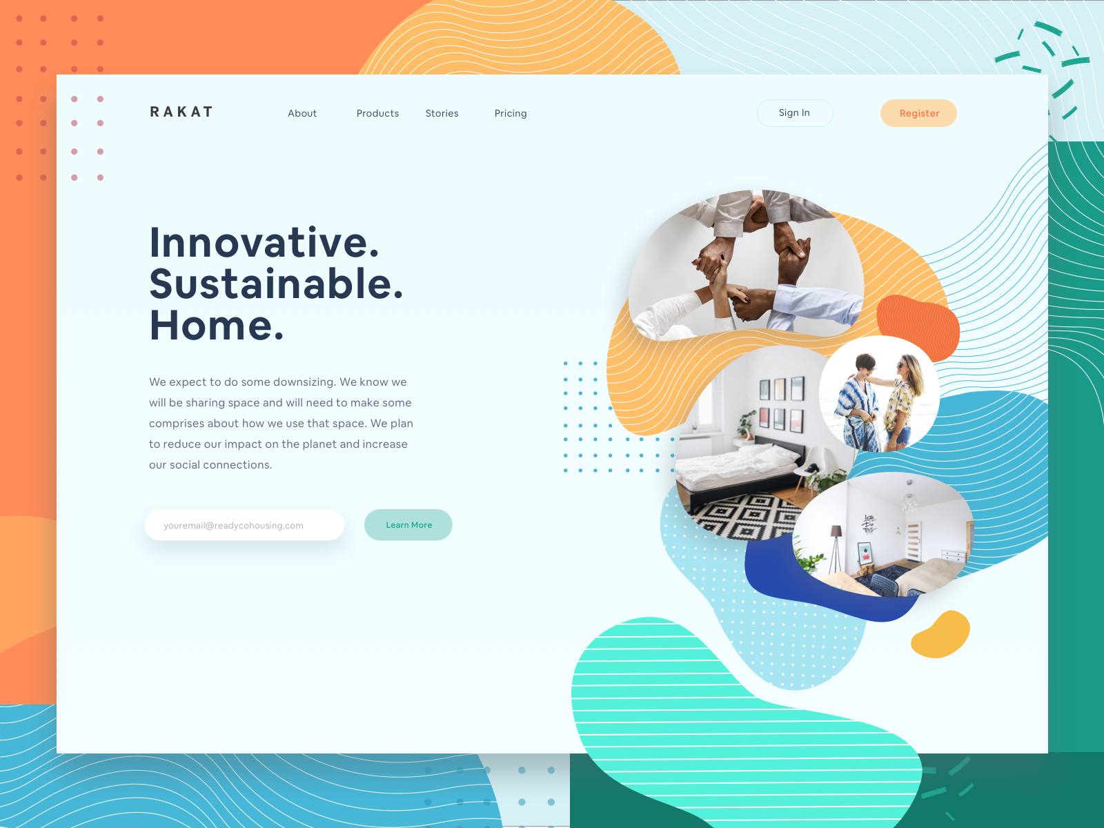 Cohousing Landing Page