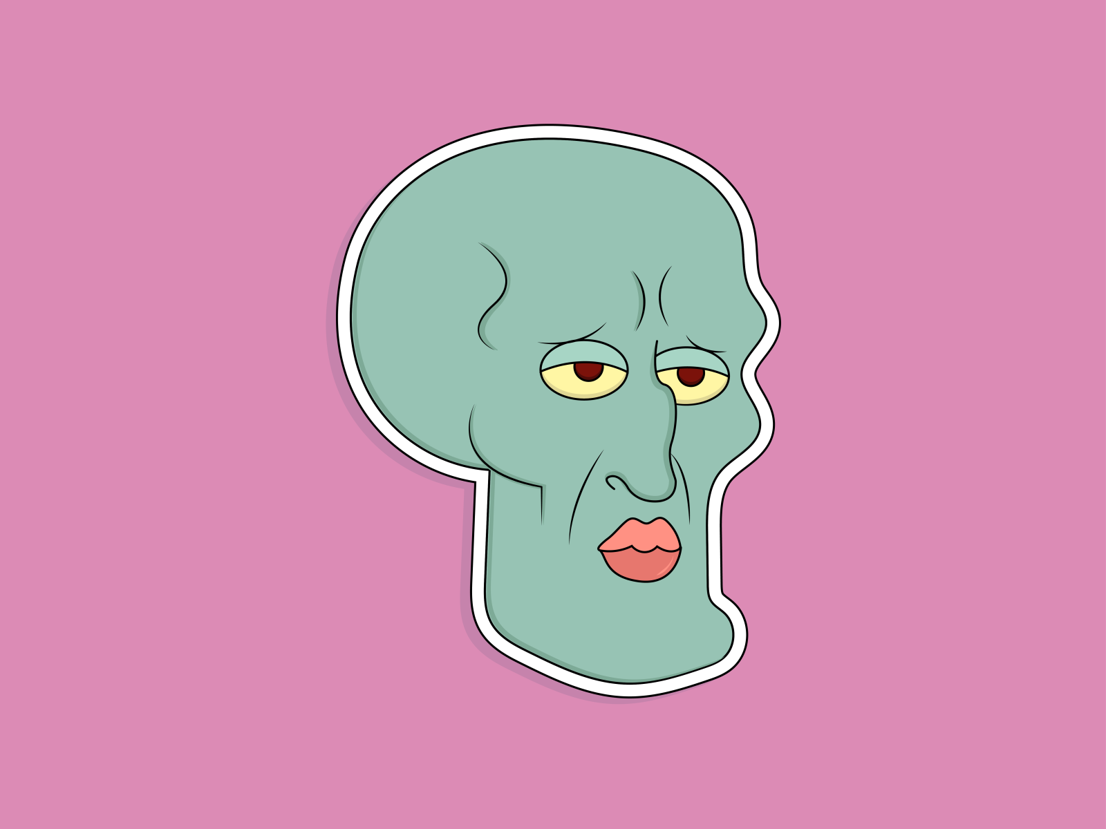 Handsome Squidward Png HD  Free Png Image HubPNG