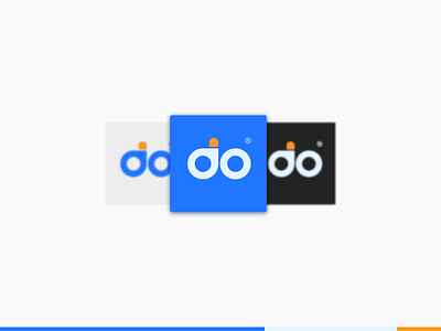 DO logo blue branding design illustration logo logo design minimal ui ux