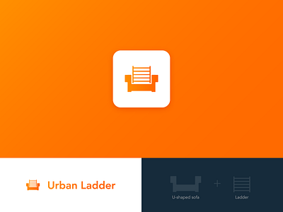 Urban Ladder rebranded logo concept