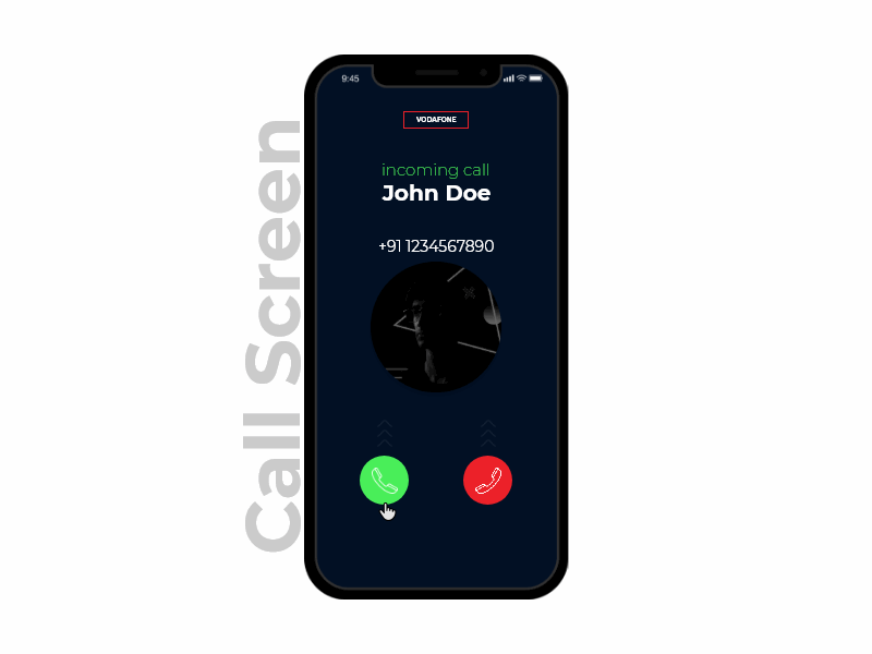 Call Screen by Mayur LS on Dribbble