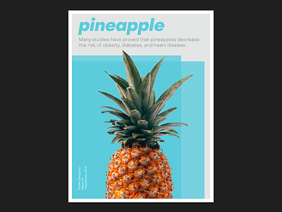 Pineapple poster