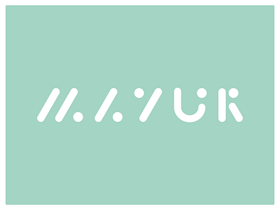 Mayur Letterform- Weekly Warm-Up Prompt No. 5