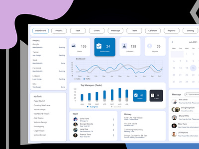 Project Management Dashboard