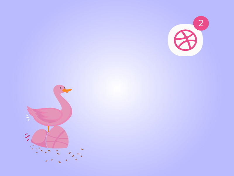 Two Dribbble Invites welcome vector two talents shots portfolio players invitation illustration graphic giveaway dribbble draft debuts 2 invites