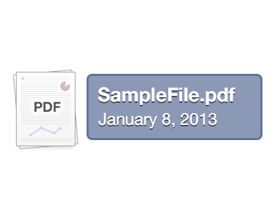 PDF Icon icon ipad pdf