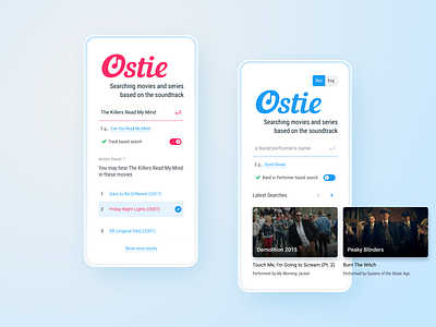 Ostie app design logo mobile ui ux web web design