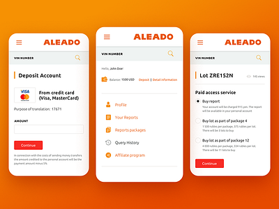Aleado Mobile layout mobile sketch web web design website