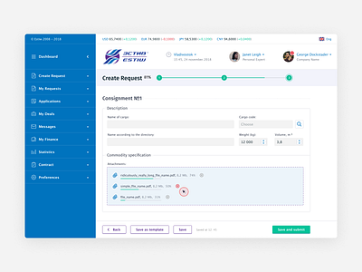 Request Form design forms service sidebar sketch ui