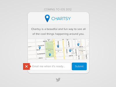 Chartsy: Coming Soon Form