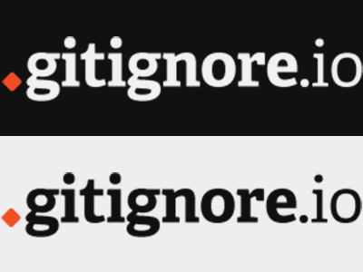 gitignore.io logos adelle dark git gitignore.io light logo