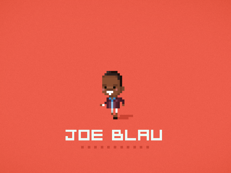 Run Joe, run! 16 bit clouds joe blau loop running