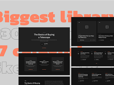 Sections Wireframe Kit