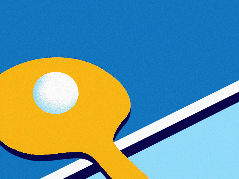 Ping Pong to golf 2020 aftereffects animation ball bounce gif golf golf ball illustration motion motion design motiongraphics olympics pingpong sport