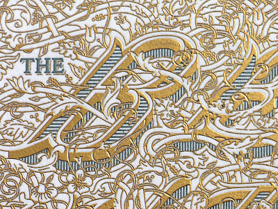Beauty of Engraving Detail