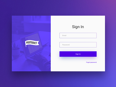 Sign In page login page sign in ui user interface ux web web design