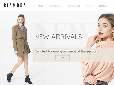 Riamoda fashion banner