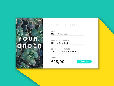 #DailyUI 002 design flowers uxui