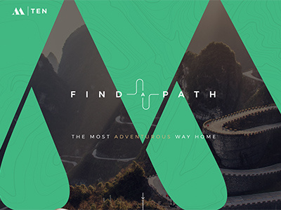 M | Ten Splash branding ui web design