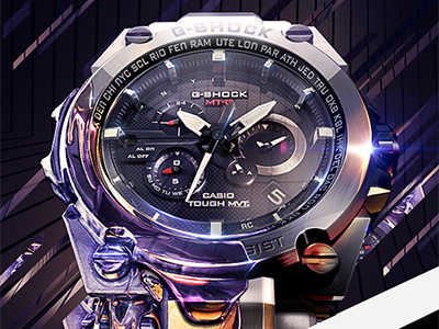 G-Shock MT-G 3d ui wed design