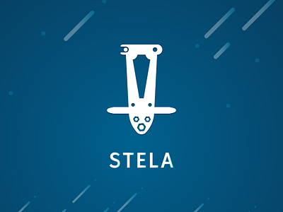 Logo Stela icon logo work in progress