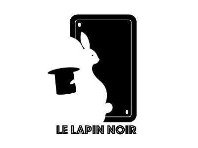 Logo • Le Lapin Noir contreforme counter logo