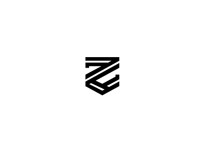 Z Shield logo monogram shield z