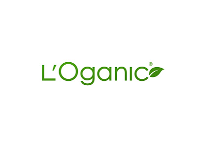 L'Oganic bio branding design design eco fashion brand flat design green health leaf logo logotype natural oil organic organic product simple logo spa symbol vector
