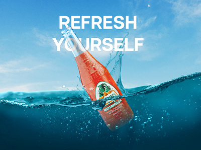 'Refresh yourself' – Poster Design branding design graphic design logo portfolio poster