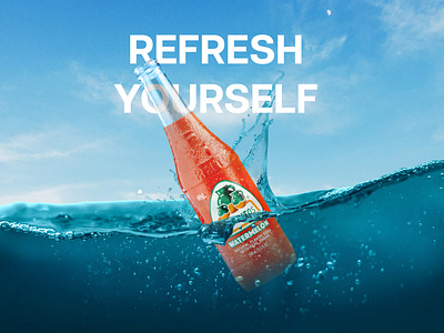 'Refresh yourself' – Poster Design