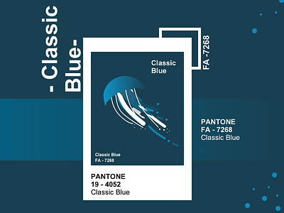 Classic Blue - PANTONE card