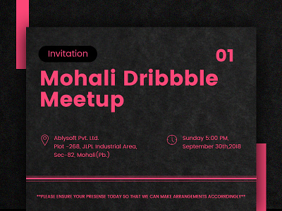 Meetup Invitation