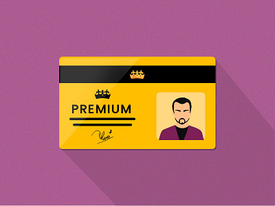 Membership access card colors credit debit join limit member membership premium shop